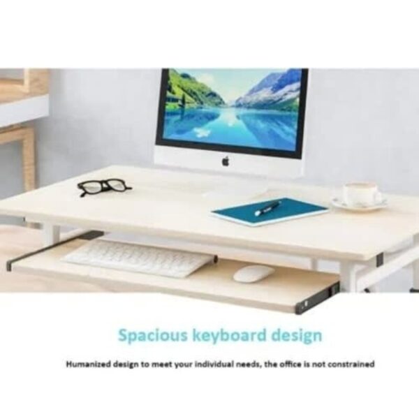 AS Adjustable Height Laptop Table With Keyboard Drawer frvb