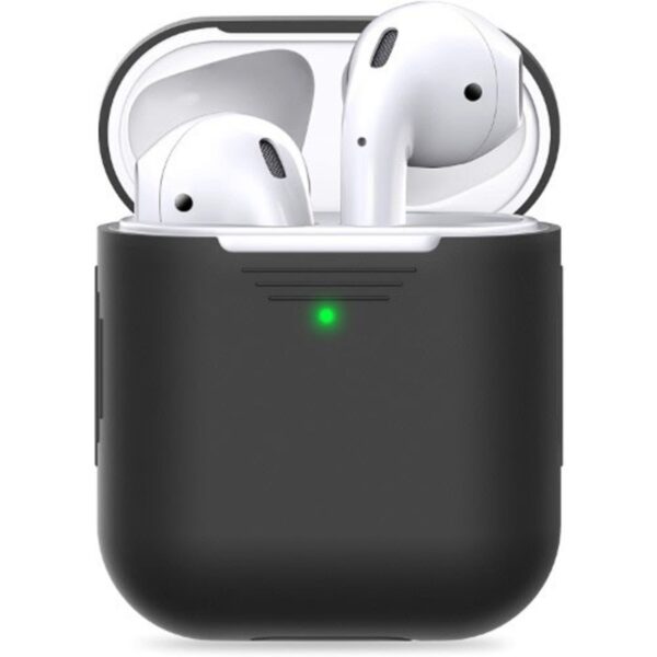 Black Earbud Case for Airpods — Black