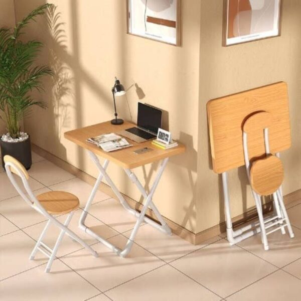 Buy Foldable Table And Chair At Affordable Price — 60 By 60 CM