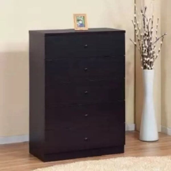 Drawers With 5 Chest — Brown Colour