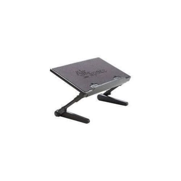Foldable Laptop Table Stand — Black