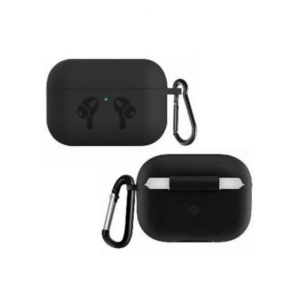 Black Protective Cover Case For Airpod Pro