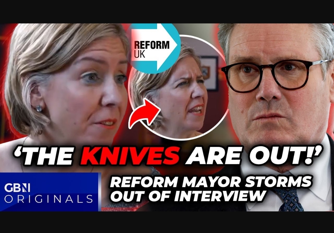 WATCH: Reform UK Mayor STORMS OUT of Interview After BRUTAL GRILLING – Political KNIVES Are OUT in Shock Showdown