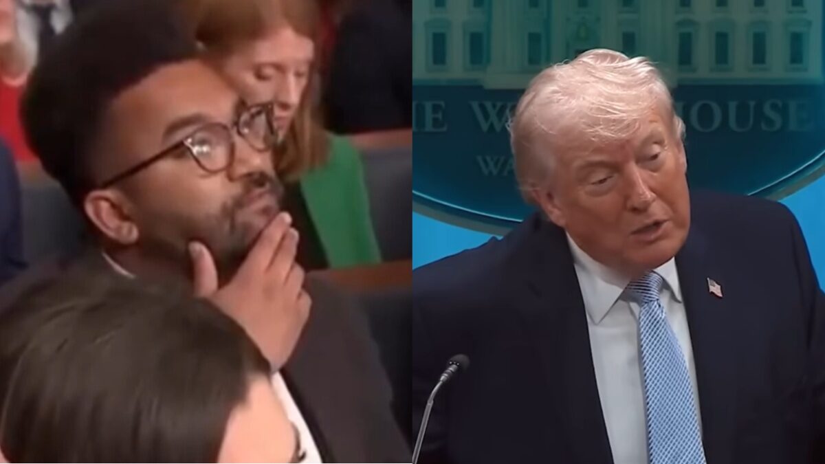 Trump Explodes at Black Reporter, But When He Refuses to Flinch, a Visibly Rattled Trump Pulls a Move That Forces the Room Into Dead Silence